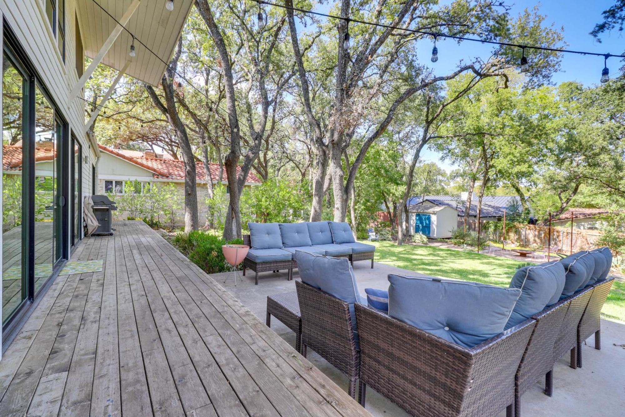 Modern Austin Home With Yard About 1 Mi From Acl! Esterno foto